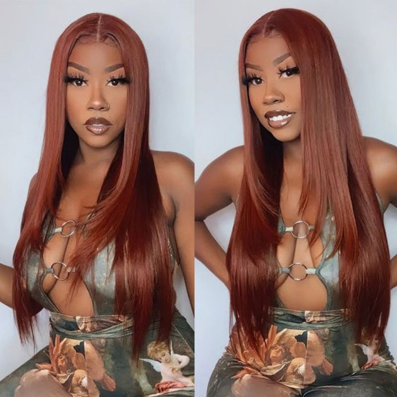 No Shedding No Tangle Straight Layers Lace Front Wig
