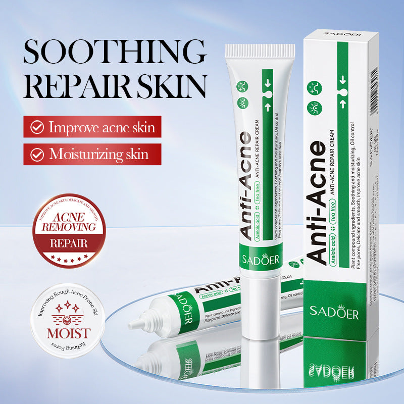 Cross-border Acne Treatment Cream20g Hydrating Moisturizing Anti-Acne Face Cream Wholesale from Foreign Trade Manufacturer