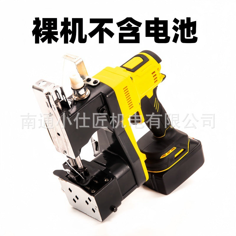 21v Lithium Battery Express Package Sealing Machine Durable Handheld Woven Bag Burlap Automatic Sealing Packing Lithium Battery Tool