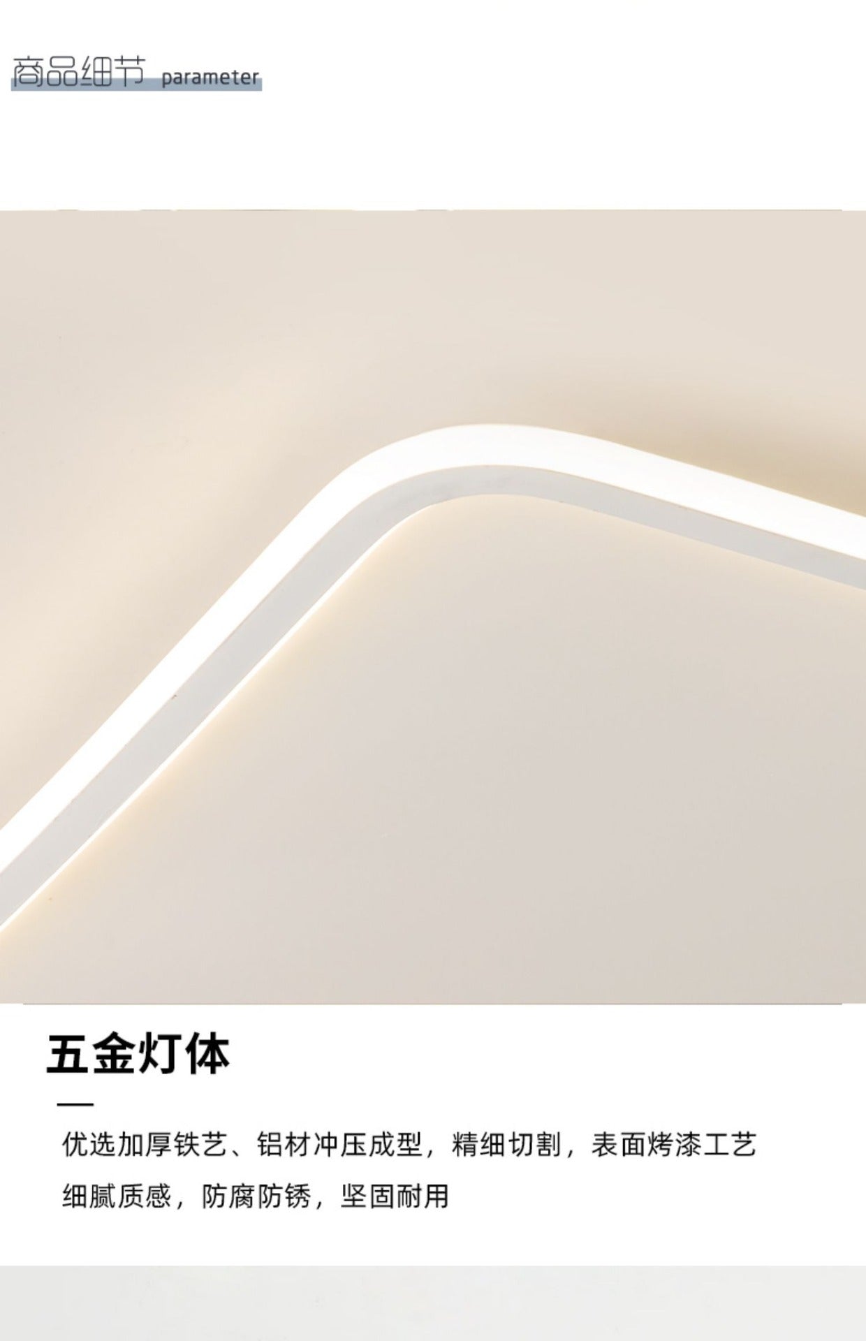 Nordic Minimalist Living Room Lamp Large Lamp Modern Simple Elegant Home Hall Main Lamp Creative Eye Protection LED Ceiling Lamp