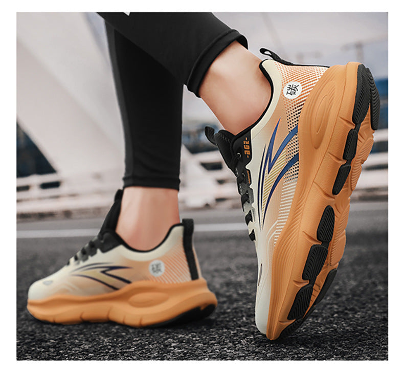 Large Size Fashion Leather Waterproof Rubber Non-Slip Wear-Resistant Sports Shoes with Fleece Lining and Thickened Warmth for Men