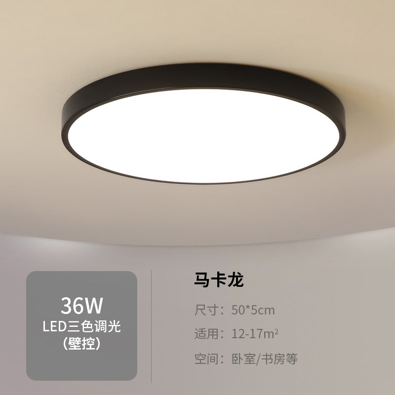 led Ceiling Light Round Bedroom Room Light Nordic Macaron Home Dining Room Study Hallway Balcony Lighting
