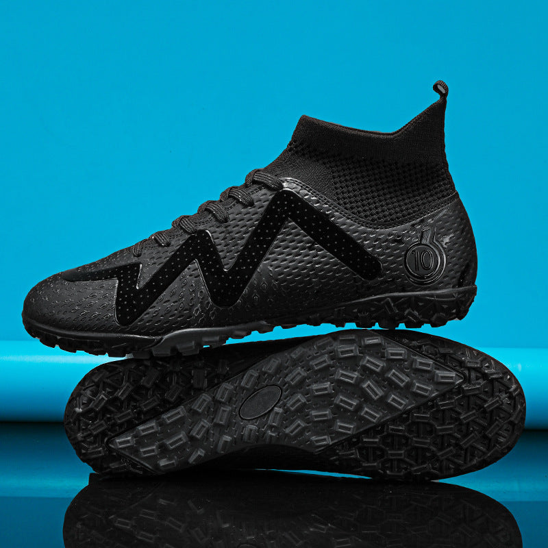 Men's and Children's Soccer Shoes TF Shattered Spike Shoes Adult Primary and Secondary School Students Training Shoes Women's Football Shoes Wholesale