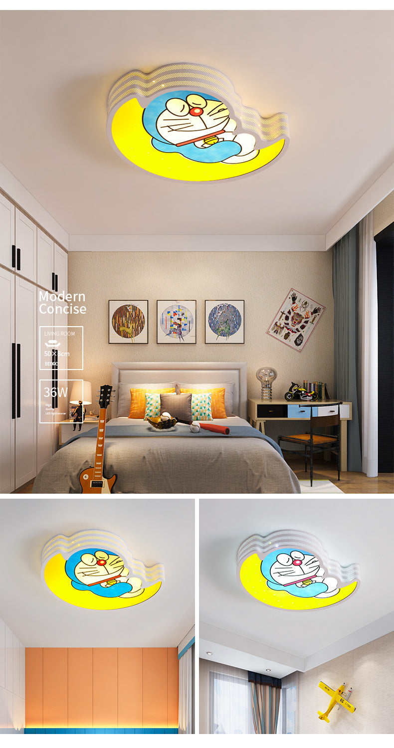 Creative Children's Lamp Bedroom lamp cartoon ceiling light modern minimalist LED Eye Protection Room Lamp Zhongshan Lighting Wholesale