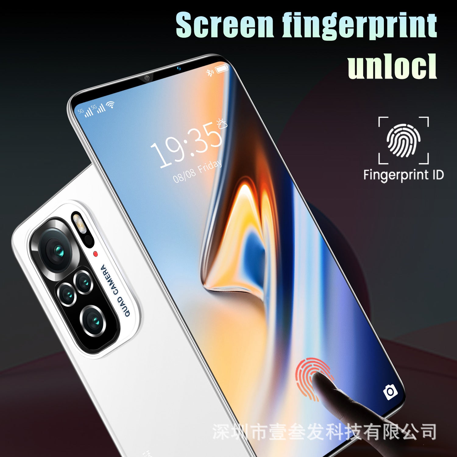 Note10pro(1+4G)New Hot5.5Inch5G All-in-one smartphone factory low-end device