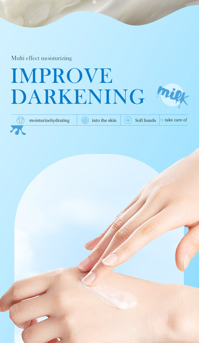 Milk Hand Cream SADOER Beirun Refreshing Hydrating Moisturizing Hand Cream Cross-Border Wholesale