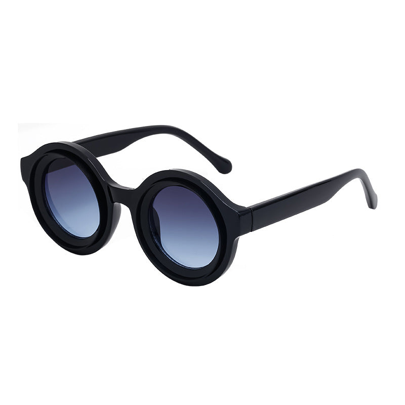 Sunglasses European and American Fashion Round Frame Sunglasses Men's High-end Sunglasses Men's Wholesale sunglasses