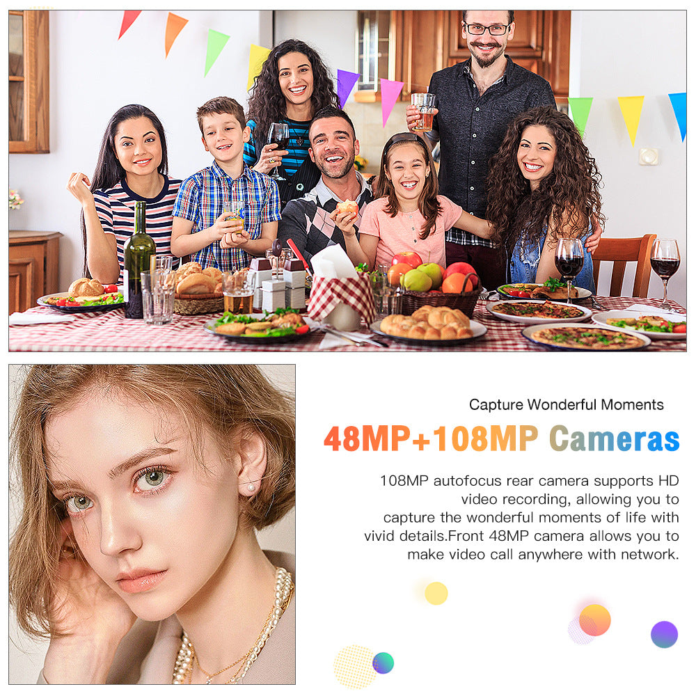 Pad 6 Max Android Tablet16+1T Large Screen Eye Protection Tablet Manufacturer In Stock Wholesale