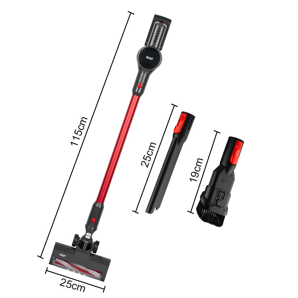 RAF EU US Plug Wireless Vacuum Cleaner Household Handheld High Power Dust Suction Portable 3-in-1 Large Suction