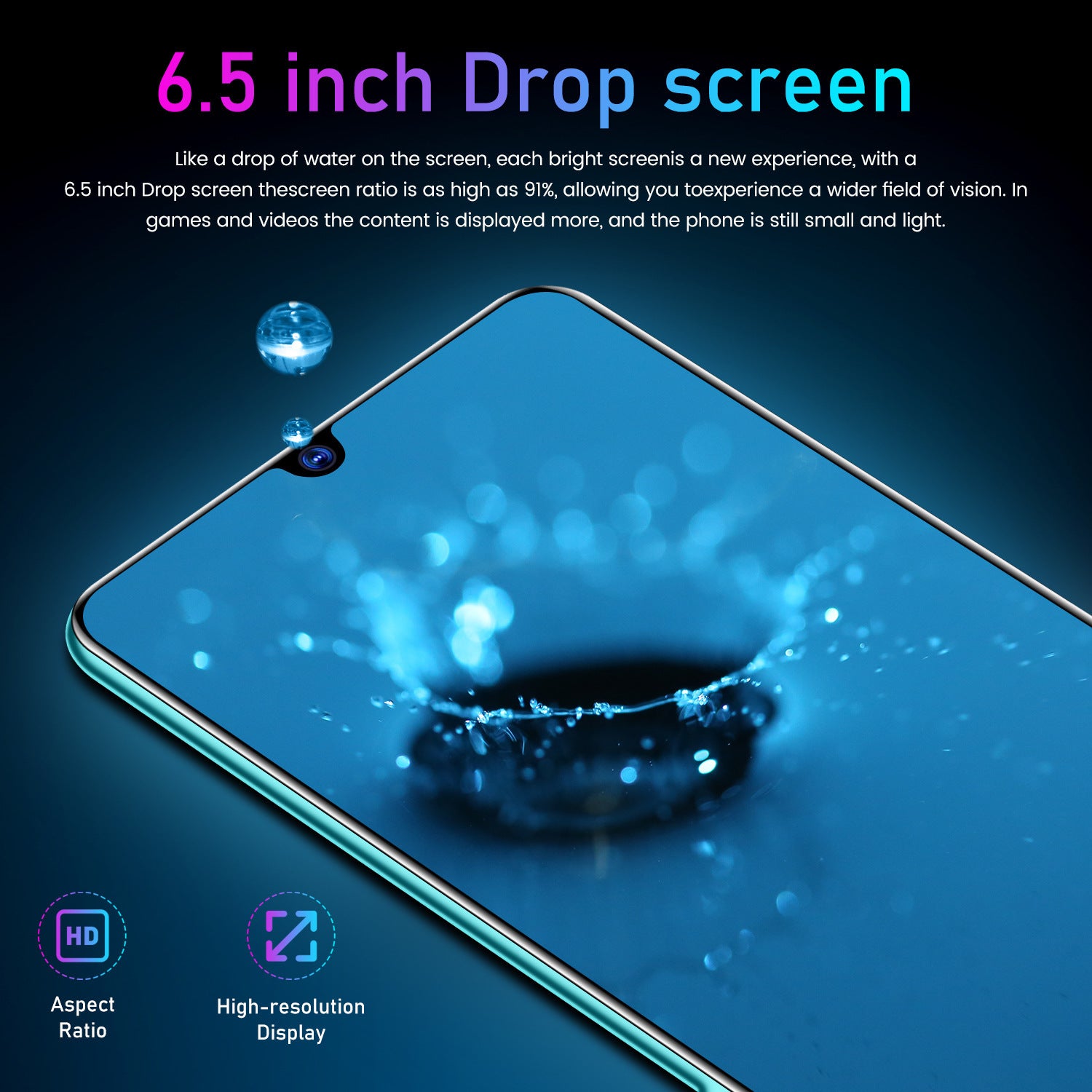 Exclusive Supply Ai12 pro Smartphone6.5Large Screen Android Phone Black Technology Hot-Selling Wholesale