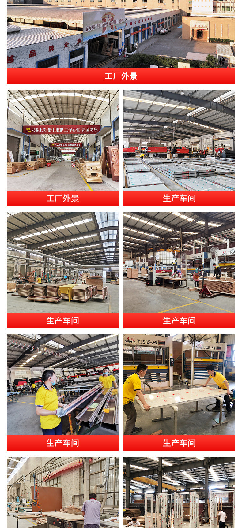 Export Model American Style Entry Door Pivot Composite Door Top and Bottom Pivot Wooden Door Anti-theft Entry Door Aluminum Rotating Entry