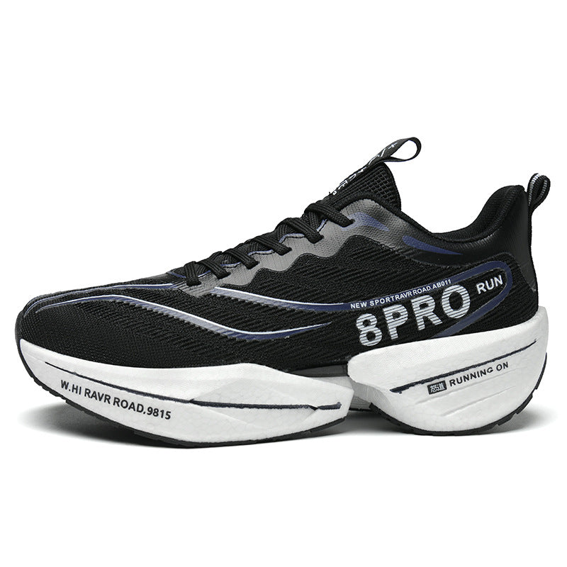 Red Rabbit8pro Carbon Plate Spring and Autumn Running Shoes for Big Kids, Racing Shock Absorption Sports Shoes for Men and Women, Couple's Versatile Casual Running Shoes