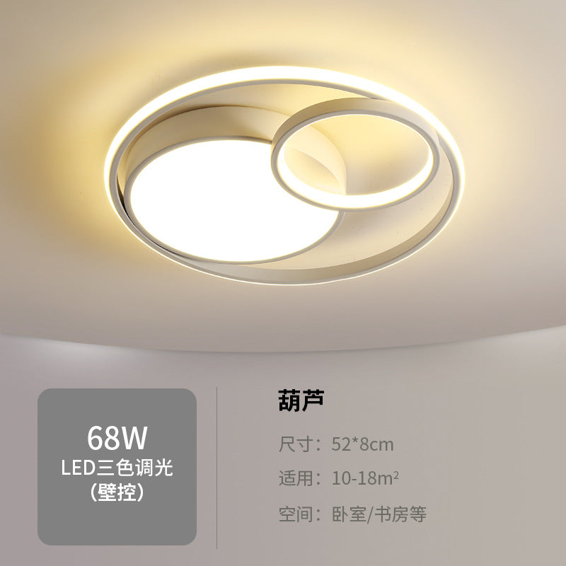 Wholesale New Bedroom Lamp Dining Room Lamp Living Room Lamp Simple Modern Cozy Master Bedroom Round Nordic Ceiling Light Fixture