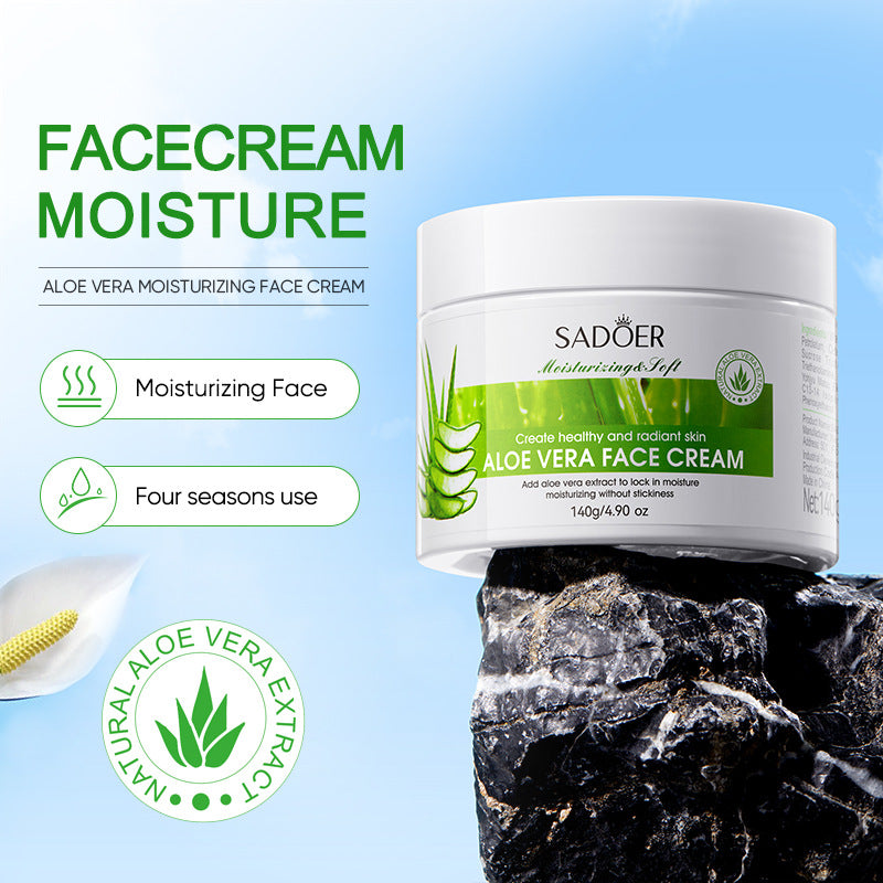 Plant Face Cream SADOER Avocado Aloe Carrot Moisturizing Cream  Wholesale