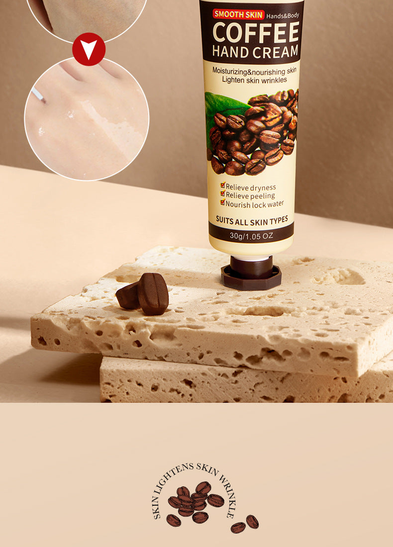 Full English Coffee Hand Cream30g SADOER Moisturizing, anti-chapped, hydrating hand cream for  foreign trade wholesale
