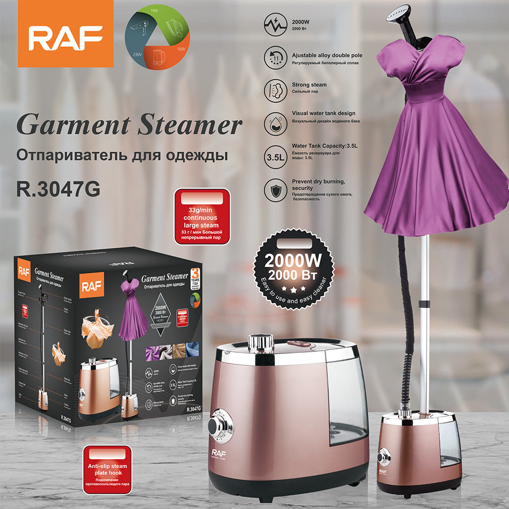 RAF European Standard Steam Home Use Garment Steamer Vertical Handheld Mini Hanging Iron R.3047