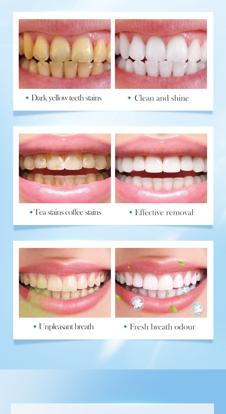 Full English Plant Fruit Probiotic Toothpaste SADOER Oral Whitening Teeth Gum Care Toothpaste  Wholesale