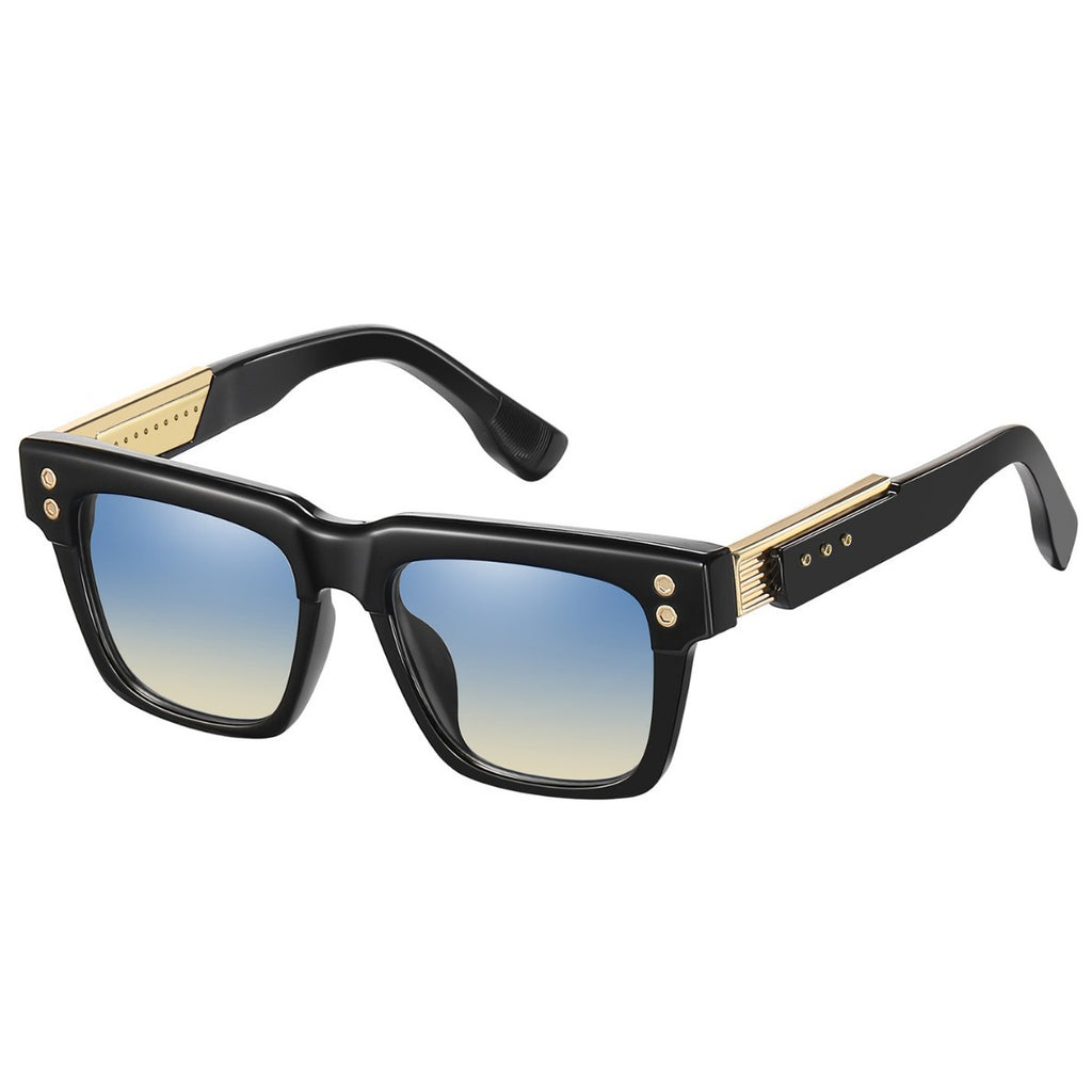 Men's Square Frame Sunglasses2025New European and American style sunglasses for men with a high-end fashion retro design and sun protection