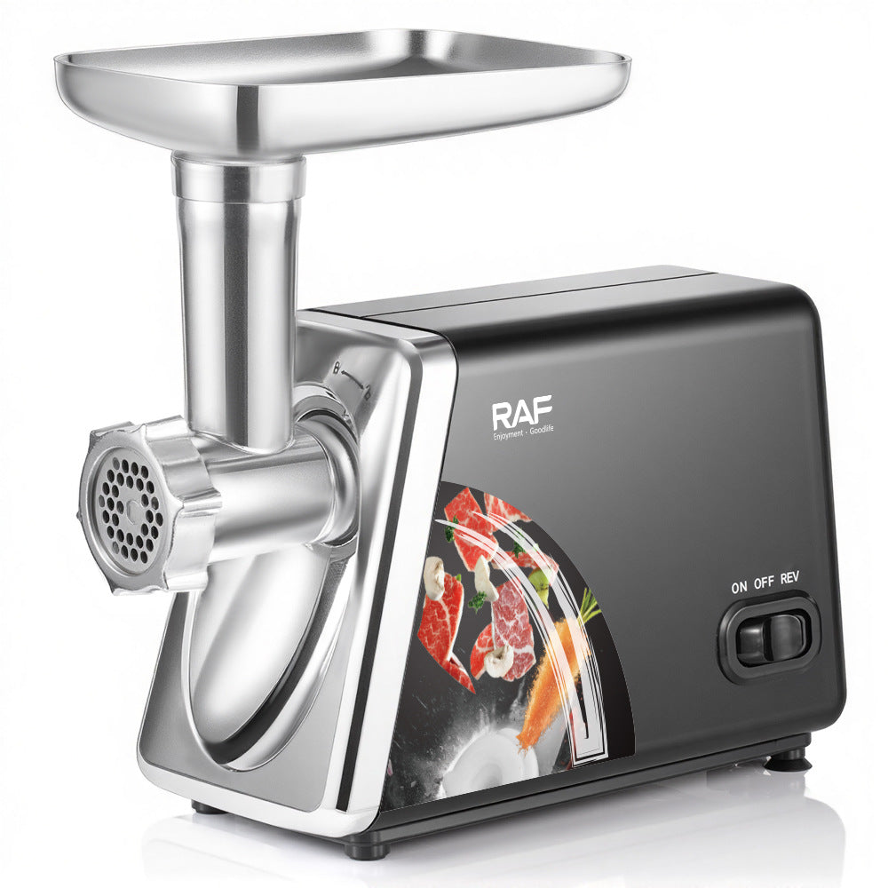 RAF European Standard Household Electric Vegetable Chopper Meat Grinder Small Multifunctional Enema Machine Small R.3383