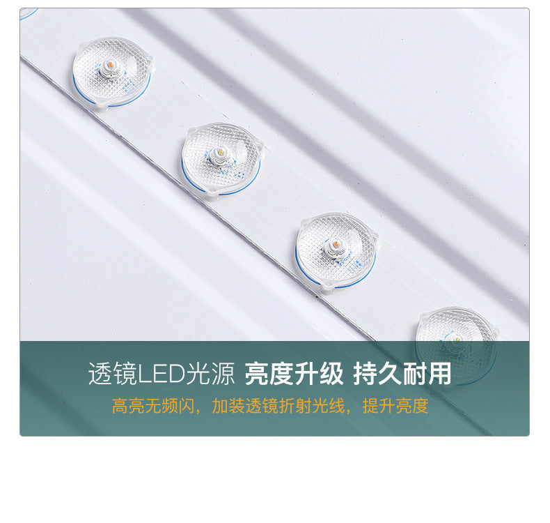 Imitation Crystal New Living Room Lamp LED Ceiling Lamp Master Bedroom Light Fixture Modern Simple Elegant Luxury Hall Main Light