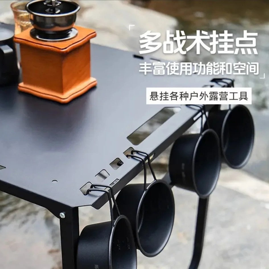 Shadow Hydraulic Tactical Table Extra Large Outdoor Semi-Automatic Folding Table IGT Multifunctional Table Camping Equipment