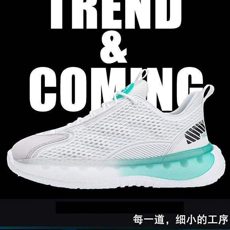 2025New Men's Running Shoes Versatile Low-top Casual Shoes Men's Sports Shoes Soft Sole Trendy Breathable Shoes