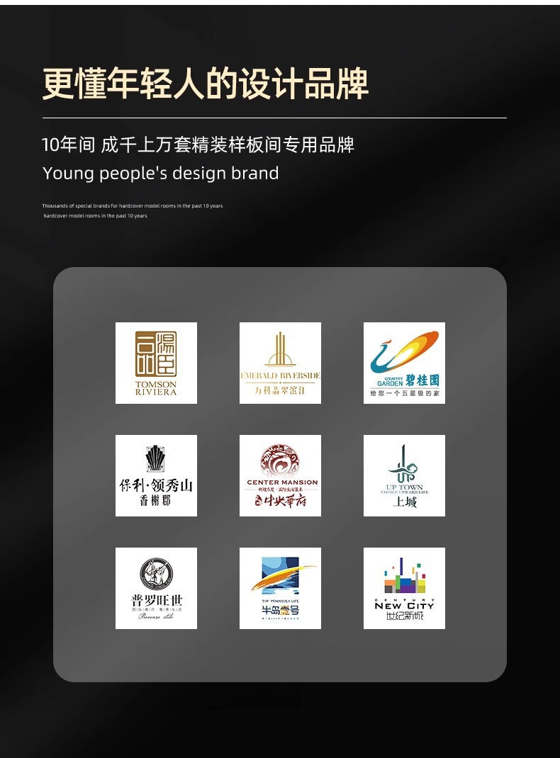 Zhongshan Lamp New Model Living Room Lamp Modern Simple Elegant Full Spectrum High-end Main Lamp Whole House Package Combination Lighting Fixture