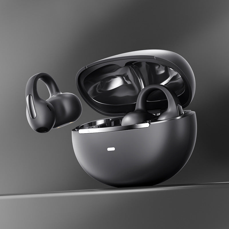 2025Popular M136Clip-on Bluetooth Earphones High Aesthetic Long Battery Life Non-in-ear Wireless Bluetooth Earphones