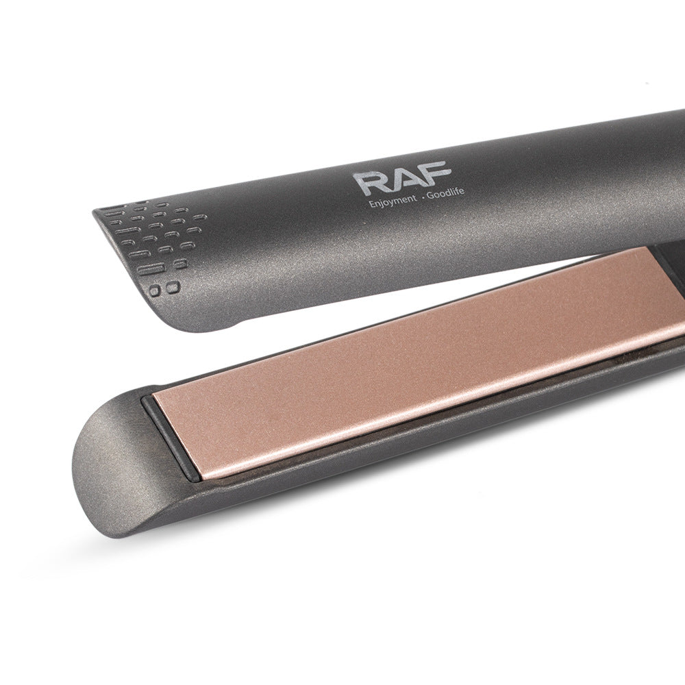 RAF EU Standard Hair Straightener Negative Ion Hair Straightener Root Straightening Iron Hair Straightening Curling Iron Home Use Volumizing