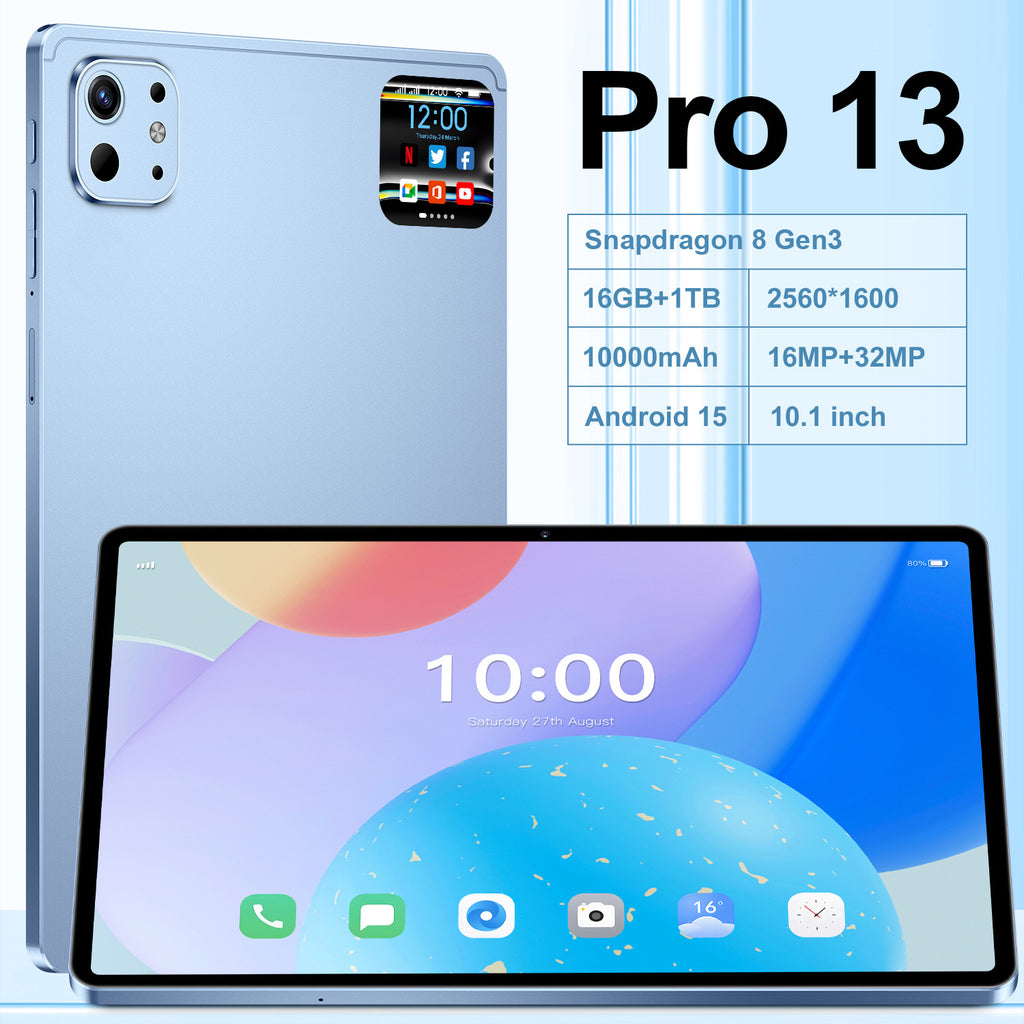 New Hot-Selling Tablet Computer10.1Inch Pro 13 Android16+1TB HD Screen Wholesale Southeast Asia