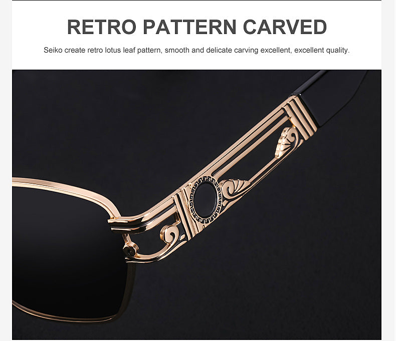 2025Steampunk Sunglasses New Men's Trendy Fashion Retro Small Square Frame Sunglasses Men sunglasses