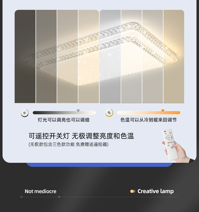 Lamp in the living room led Ceiling lamp, simple modern style, trendy with a high-end feel2025New model main headlight elegant lighting fixture