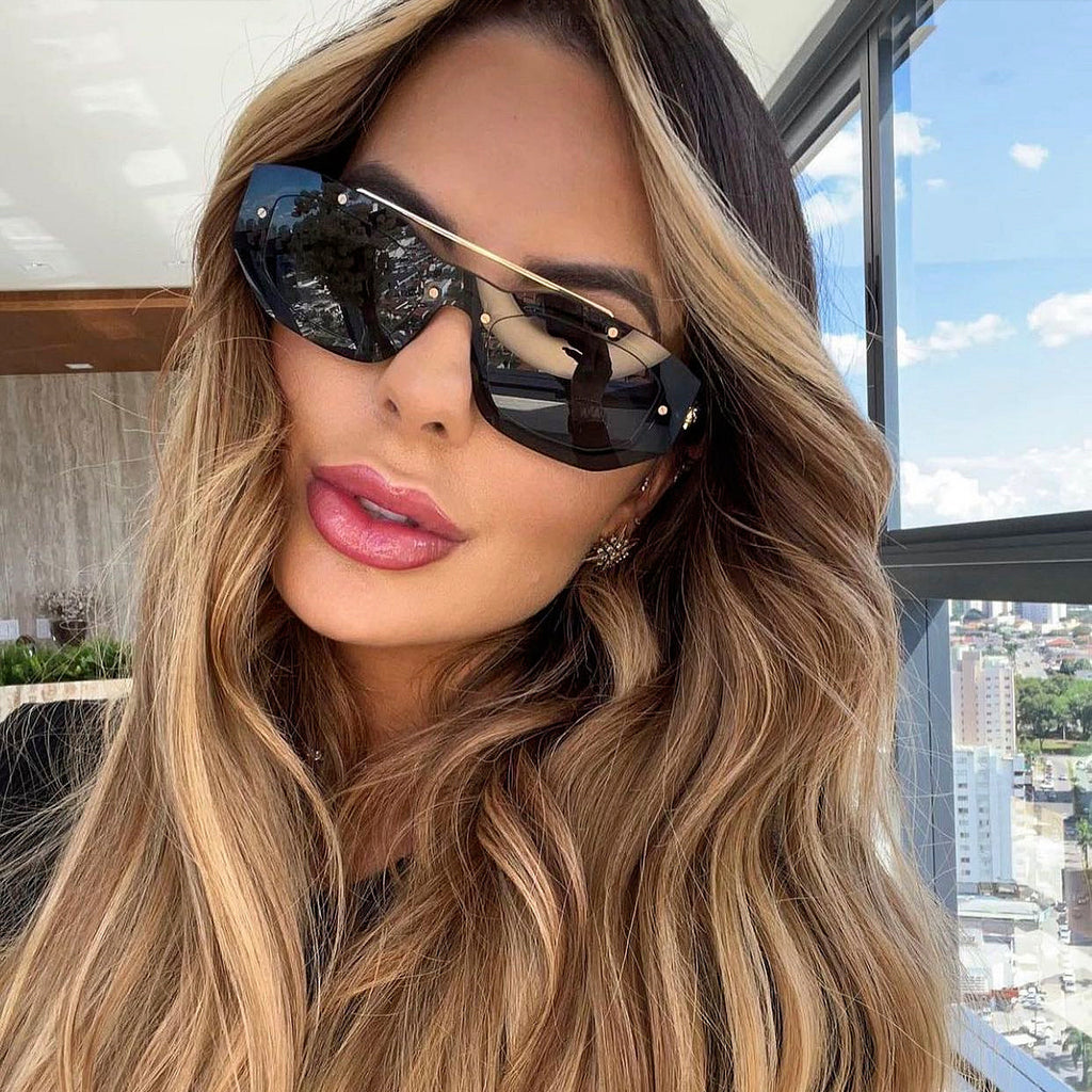 European and American Small Frame Sunglasses for Women UV Protection European and American Internet Celebrity Sunglasses for Women INS Wholesale