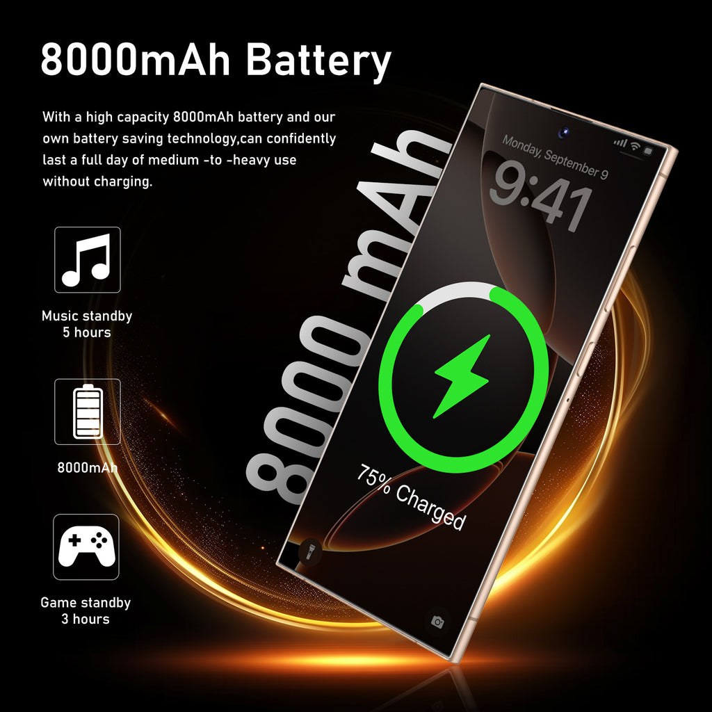 Exclusive Supply C25 Ultra Smartphone7.3Extra-large Screen16+1T Android Phone Factory Price