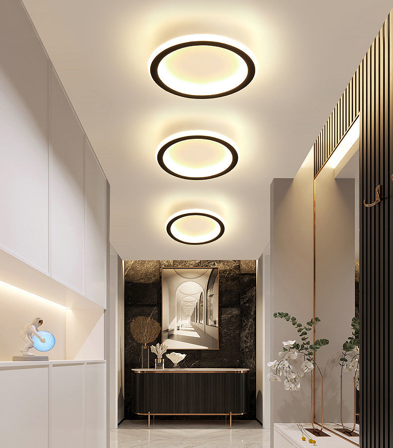 过道灯 入口走廊灯 铁艺楼梯灯 衣帽间LED吸顶灯 阳台灯 中山照明灯具