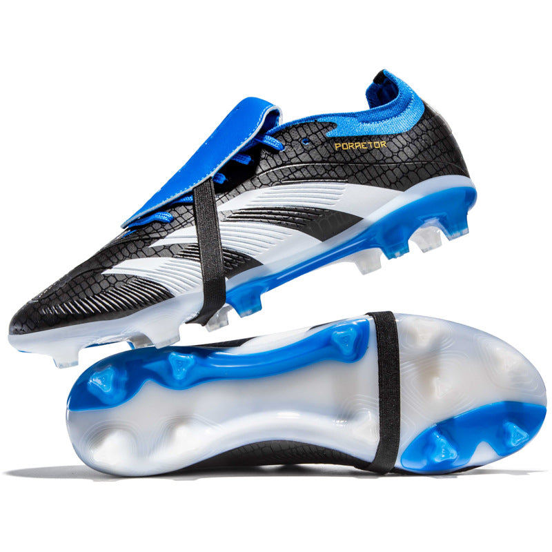 World Cup Football Shoes Men's New Style Grassland Competition AG Spike TF Broken Nails Adult Youth Student Sports Training