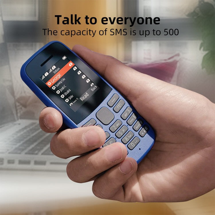 Popular105Dual SIM Senior Phone2G GSM Straight button phone non-smartphone factory wholesale