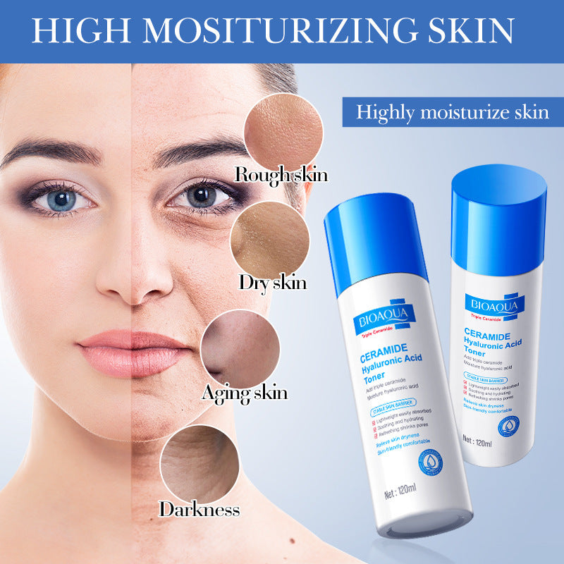 BIOAOUA Ceramide Hyaluronic Acid Moisturizing Toner Tightening Moisturizing Water  Wholesale