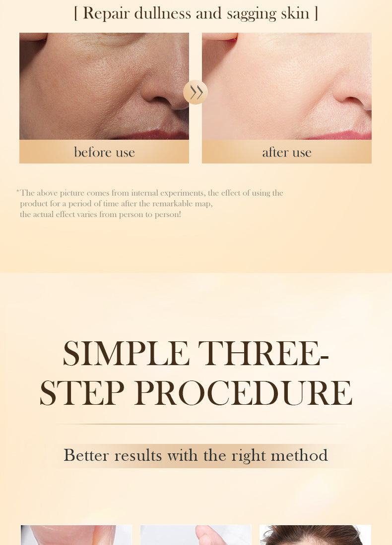 Full English Capsule Essential Oil SADOER Snail Essence Milk Moisturizing and Rejuvenating Cream  Foreign Trade Wholesale