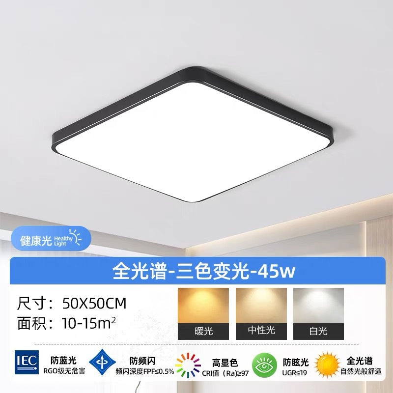Full Spectrum Smart Ceiling Light Living Room Bedroom Light LED Modern Simple Elegant Ultra-thin Lighting Fixtures Collection