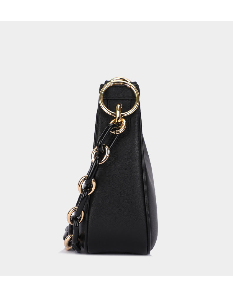 New Stylish Versatile Niche Crescent Handbag Personality Chain Underarm Bag Simple Fashion Single Shoulder Women's Bag