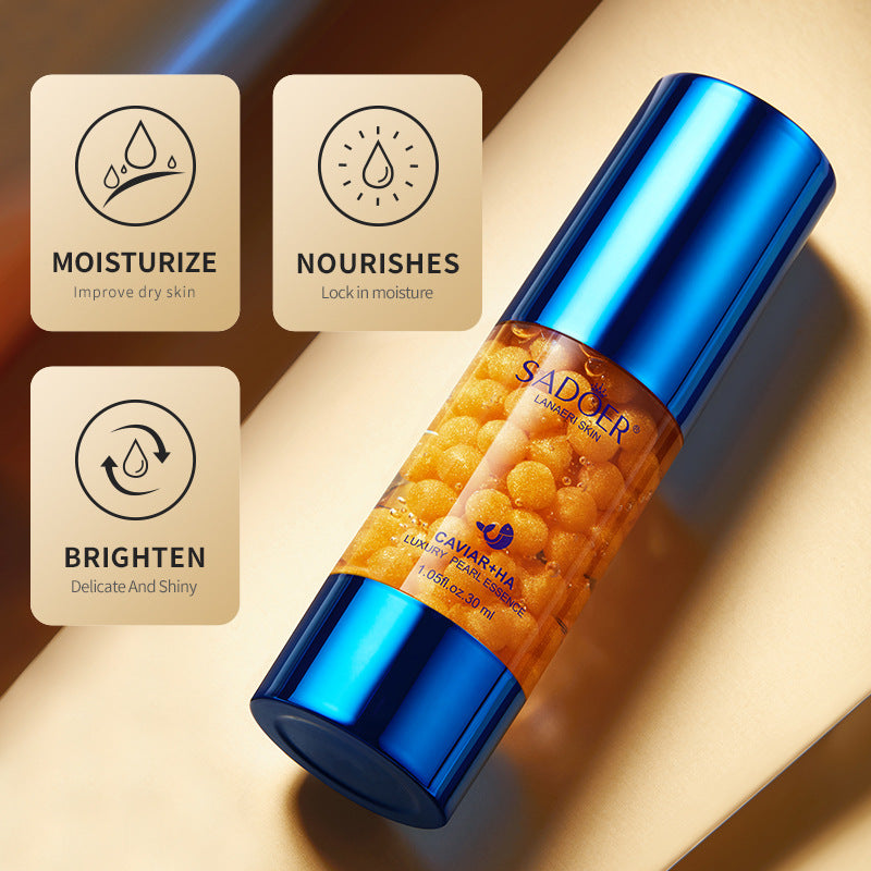 Caviar Pearl Essence30mlSADOER Hyaluronic acid hydrating moisturizing wholesale for cross-border trade
