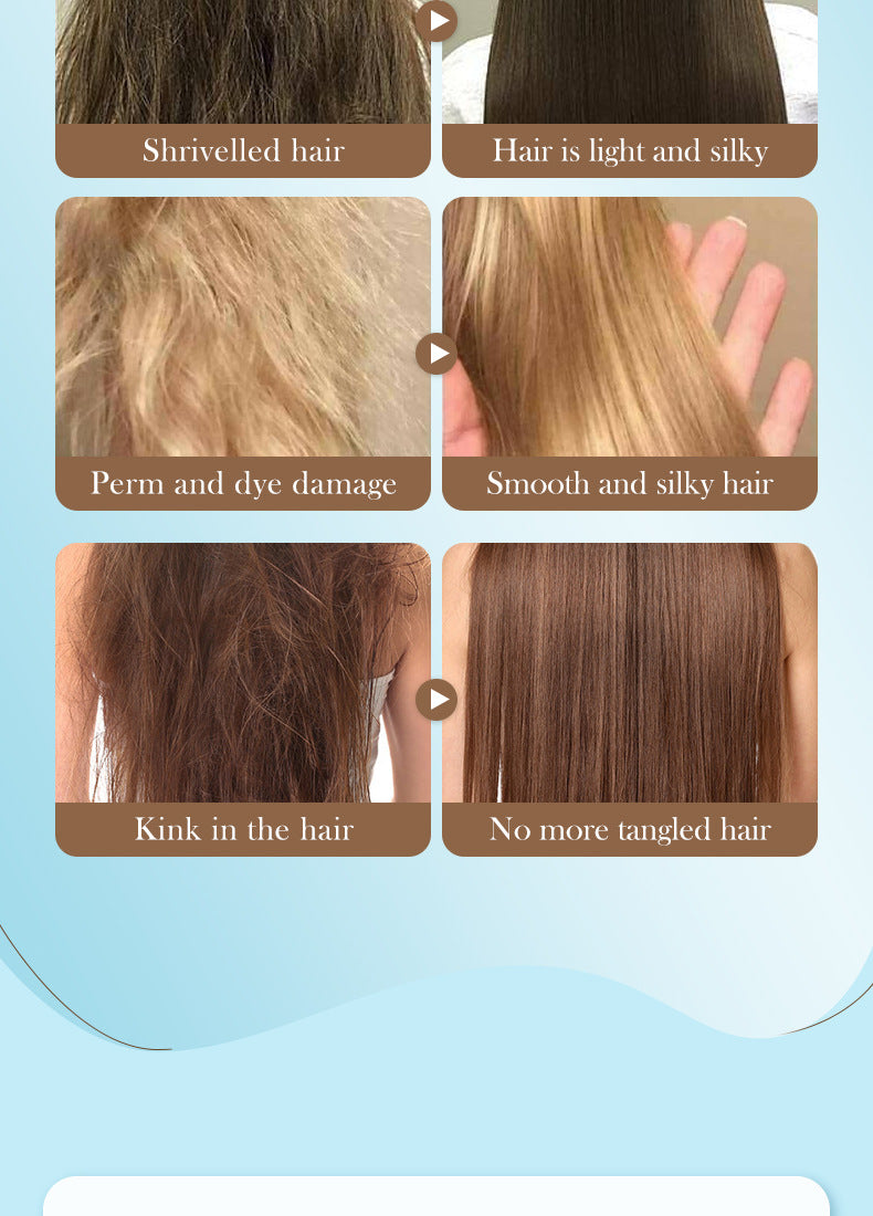 Black Castor Oil Hair Mask500gSADOER Nourishing, Smooth and Fluffy Conditioner Cross-Border Wholesale