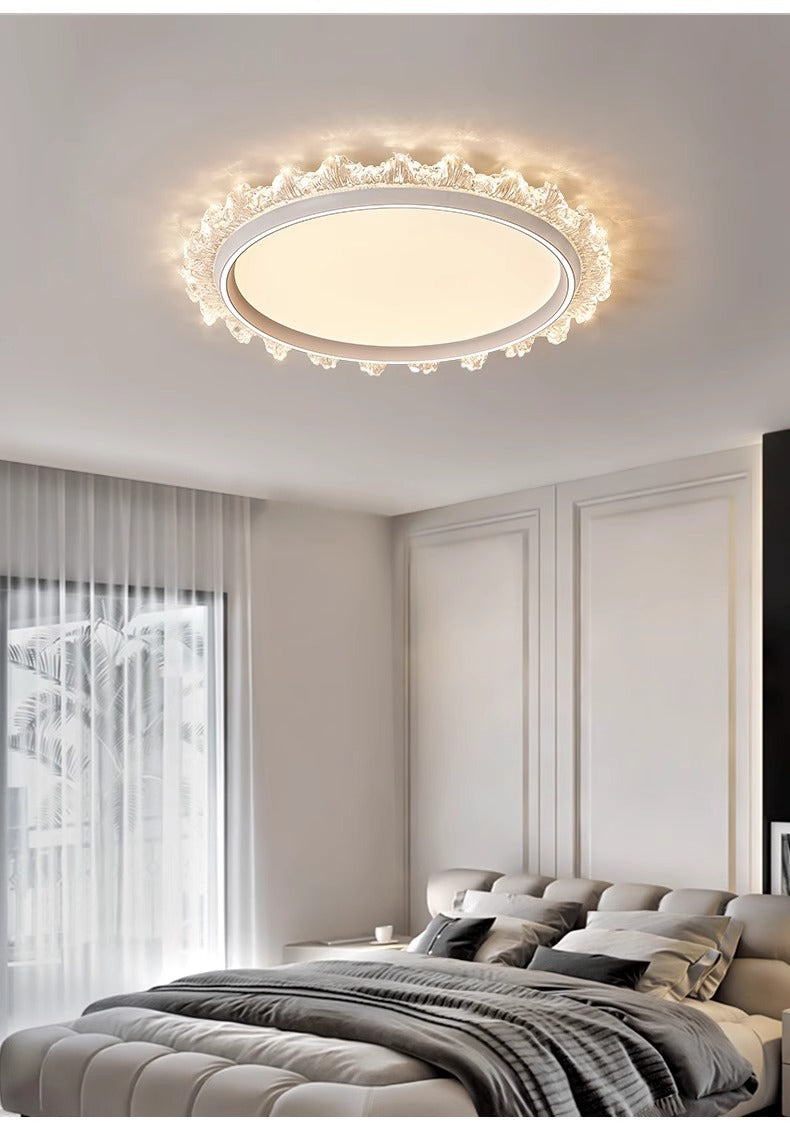 Modern simple light luxury bedroom ceiling light LED Round Eye Protection Study Lamp New Home Smart Room Lamp