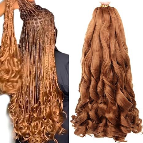 European and American Cross-Border Wig Braids Big Wave Curls French Curl Loose Wave Crochet Hair