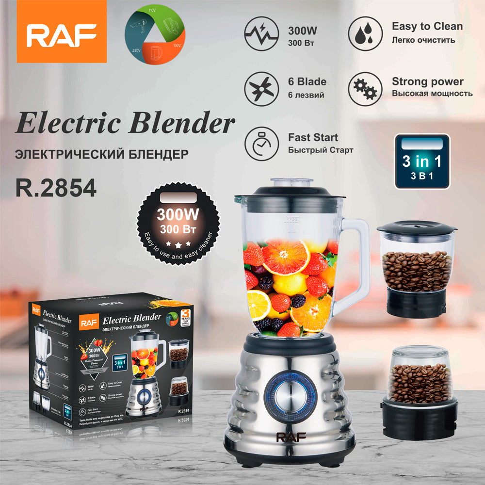 RAF EU Standard 3-in-1 Juicer Blender Grinder Household Multifunctional Juicer