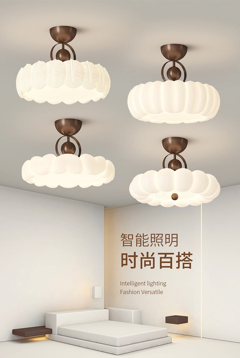 Bedroom Ceiling Light French Vintage Cream Master Bedroom Room Lighting Full Spectrum Eye Protection Modern Simple Study Light