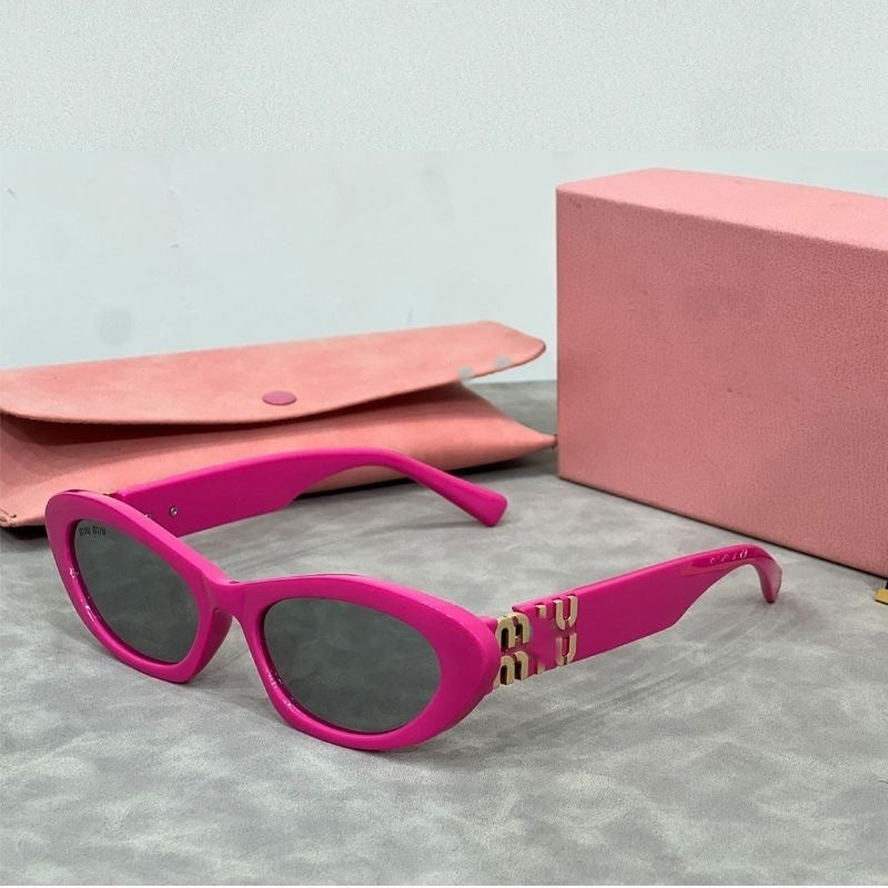 mm New Retro Narrow Frame Cat Eye Women's Small Frame Sunglasses Fashion Cat Eye Sunglasses Trendy Sunglasses Wholesale