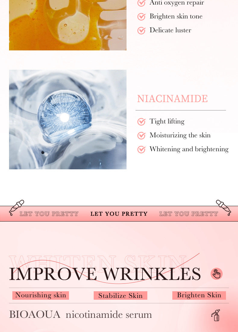 Full English Essence Serum30ml BIOAOUA Turmeric Hydrating Retinol Moisturizing and Nourishing  Wholesale