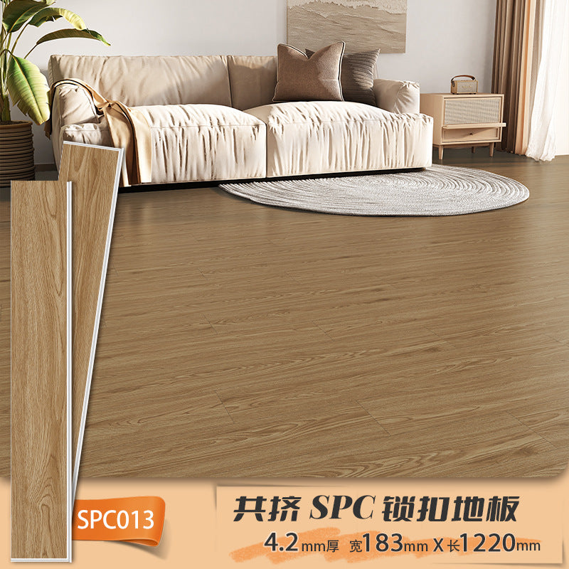 Anti-Slip Waterproof Fireproof Locking Eco-Friendly Flooring Commercial Project spc Stone Plastic Locking Type PVC Stone Crystal Flooring
